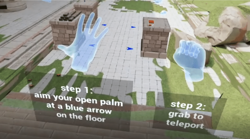 Teleport tracking